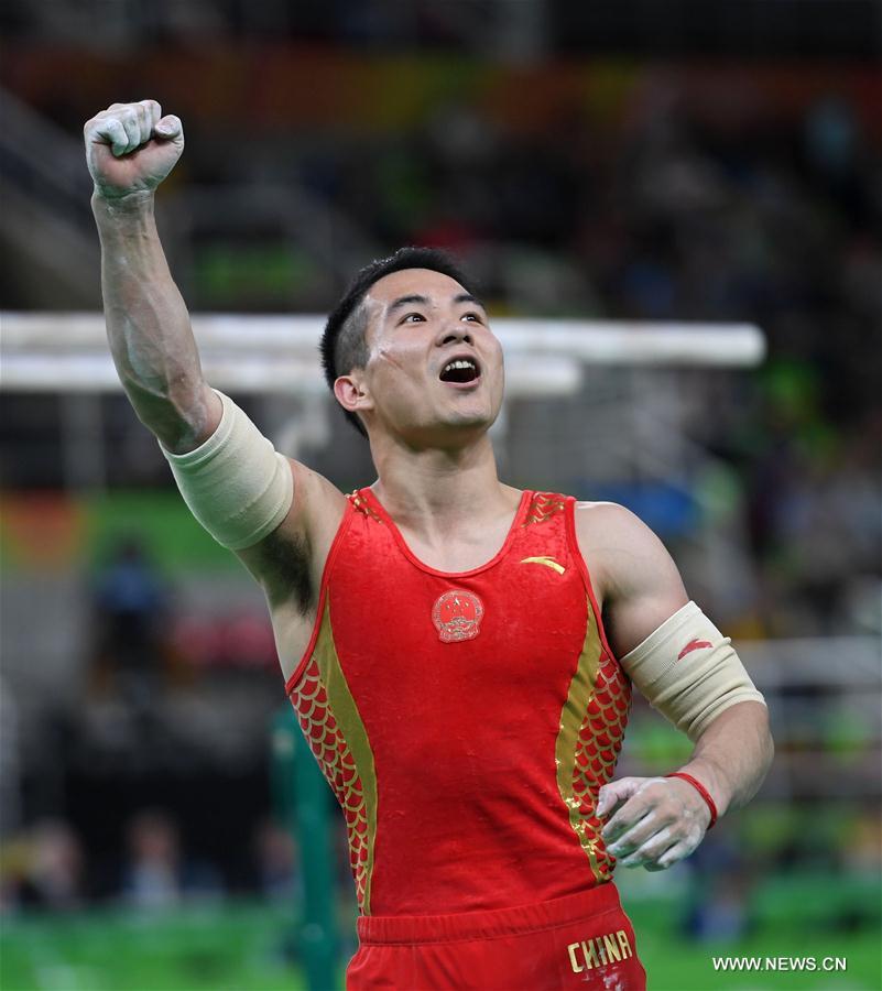 （里约奥运会）（1）体操——男子团体决赛：中国队获铜牌