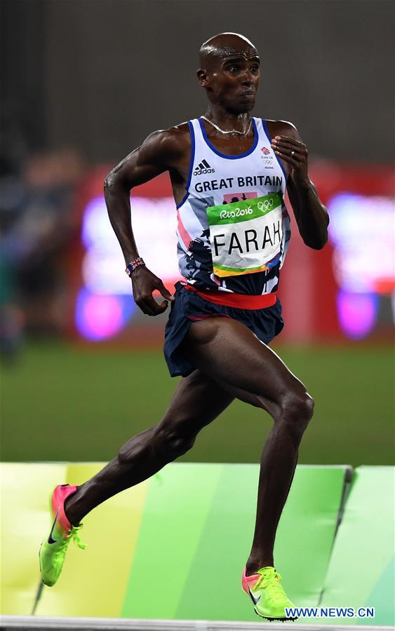 JO de Rio : le Britannique Mohamed Farah champion du 10.000 m