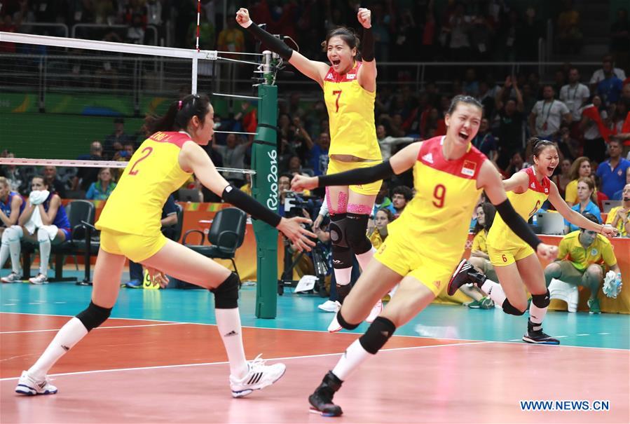 （里约奥运会·夺冠一刻）（31）排球——女排：中国队夺冠