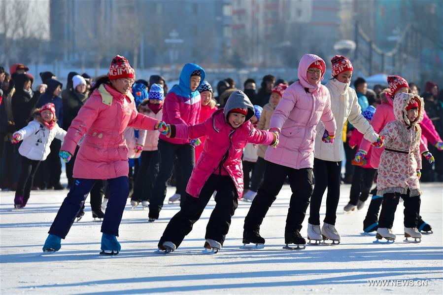 Chine : activités hivernales dans le nord-est