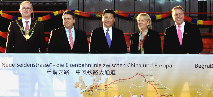 Le président chinois appelle la Chine et l'Allemagne à construire la ceinture économique de la Route de la Soie