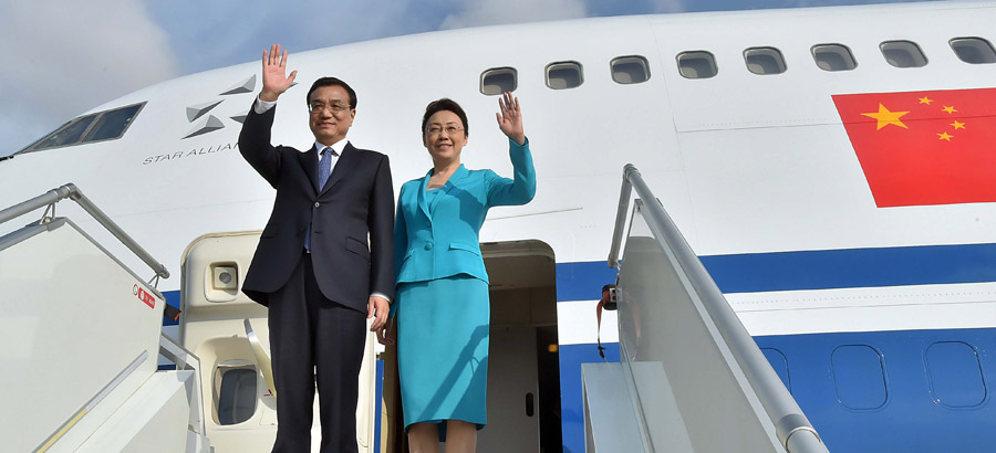 Le Premier ministre chinois arrive en Angola