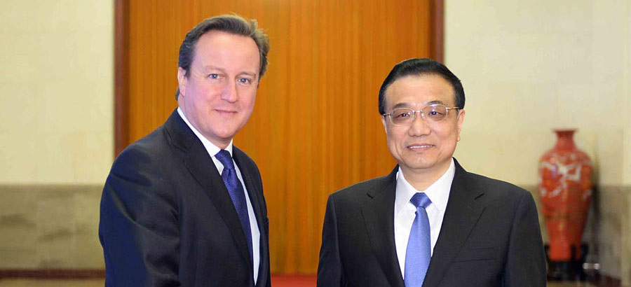 La Chine et la Grande-Bretagne s'engagent &agrave; promouvoir leurs relations