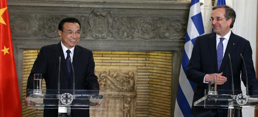 La Chine et la Gr&egrave;ce s'engagent &agrave; promouvoir la coop&eacute;ration gagnant-gagnant