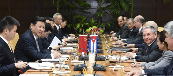 Les dirigeants chinois et cubain aspirent tous deux à une coopération réciproque