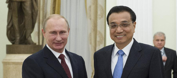 Le PM chinois appelle &agrave; des efforts conjoints avec la Russie pour &eacute;largir la coop&eacute;ration