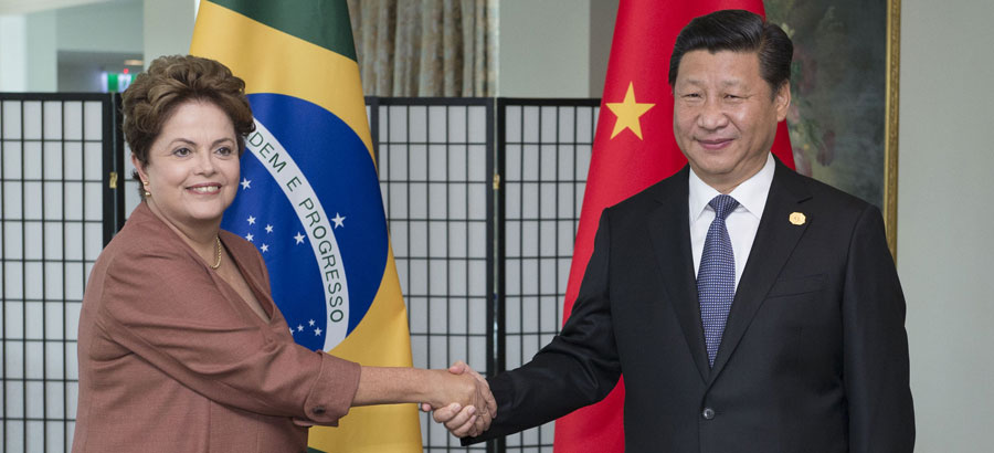 Le président chinois et son homologue brésilienne conviennent de promouvoir la coopération ferroviaire