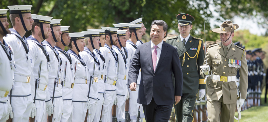 Les relations sino-australiennes ont de belles perspectives (Xi Jinping)