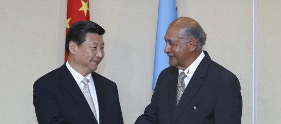 La Chine considère les îles Fidji comme un ami et un partenaire dans la région Pacifique (Xi Jinping)