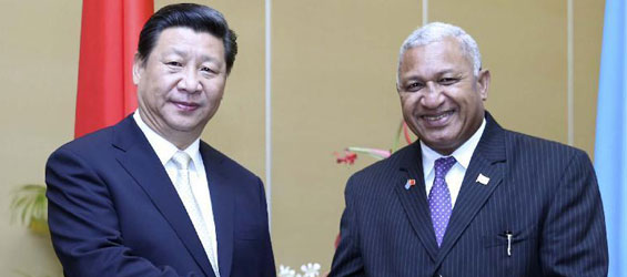 Le président chinois s'engage à continuer d'accorder l'assistance aux Fidji