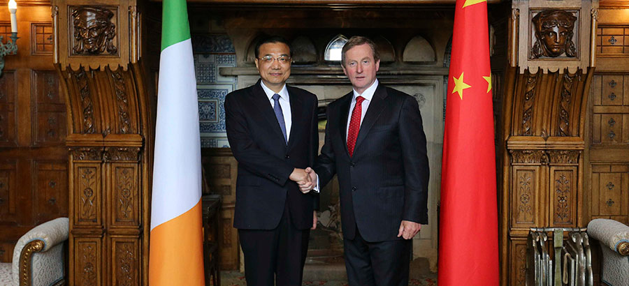 La Chine et l'Irlande décident de renforcer leur coopération (synthèse)