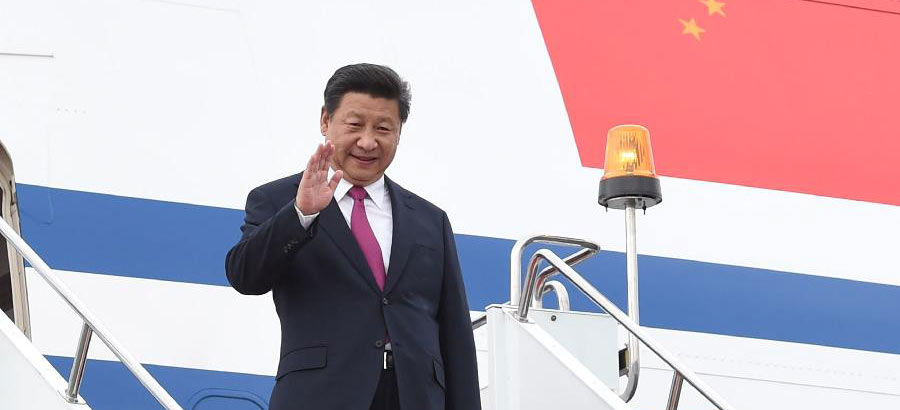Arrivée du président chinois en Russie pour les sommets des BRICS et de l'OCS