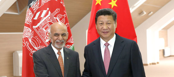 Le président chinois s'engage à renforcer la coopération de sécurité sino-afghane