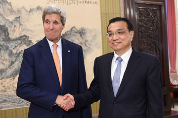 Li Keqiang exhorte les Etats-Unis à traiter les différends de manière constructive