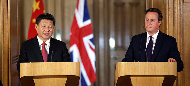 Beijing et Londres élèvent leurs relations au niveau d'un partenariat stratégique 
global mondial (PAPIER GENERAL)