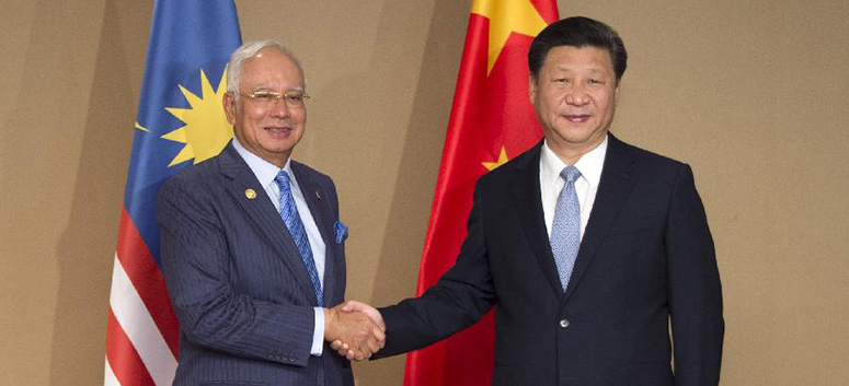 Les liens avec la Malaisie constitue l'une des ''priorités'' de la diplomatie de 
bon voisinage de la Chine, selon le président Xi