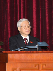 Nguyen Phu Trong réélu en tant que chef du PCV