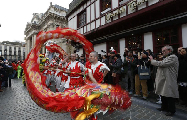 Photos - La Parade du Nouvel An chinois à Bruxelles