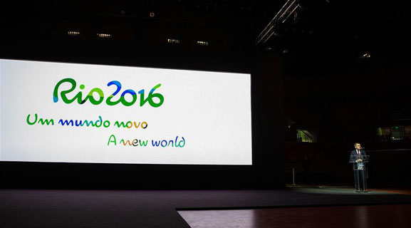 "Un nouveau monde", slogan des Jeux olympiques et paralympiques de Rio