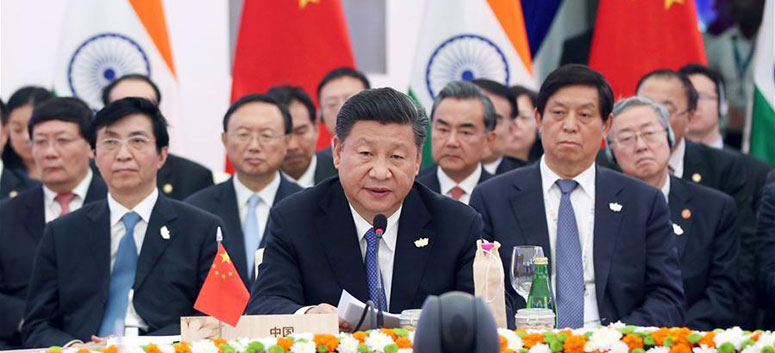 Le président chinois appelle les BRICS à consolider leur confiance mutuelle et à 
relever les nouveaux défis