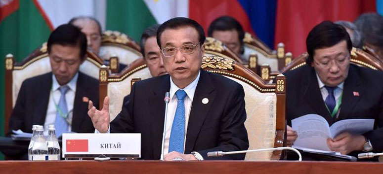 Li Keqiang appelle au renforcement de la coopération au sein de l'OCS en matière 
de sécurité