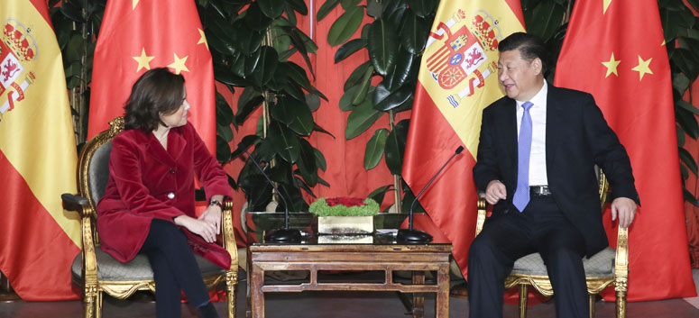 Xi Jinping souhaite une coopération plus étroite entre la Chine et l'Espagne