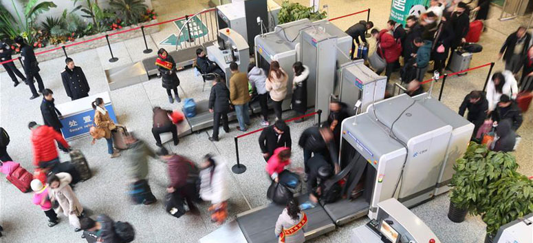 Chine : 52 millions de passagers ont voyagé en train durant la fête du Printemps