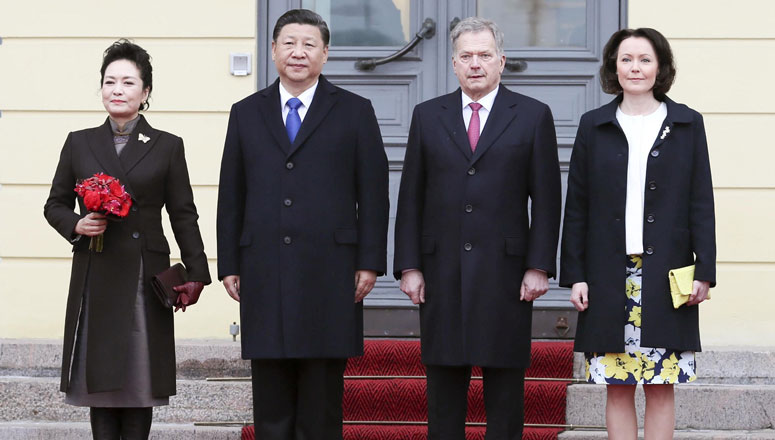 La Chine et la Finlande décident de renforcer leurs liens et d'approfondir la coopération