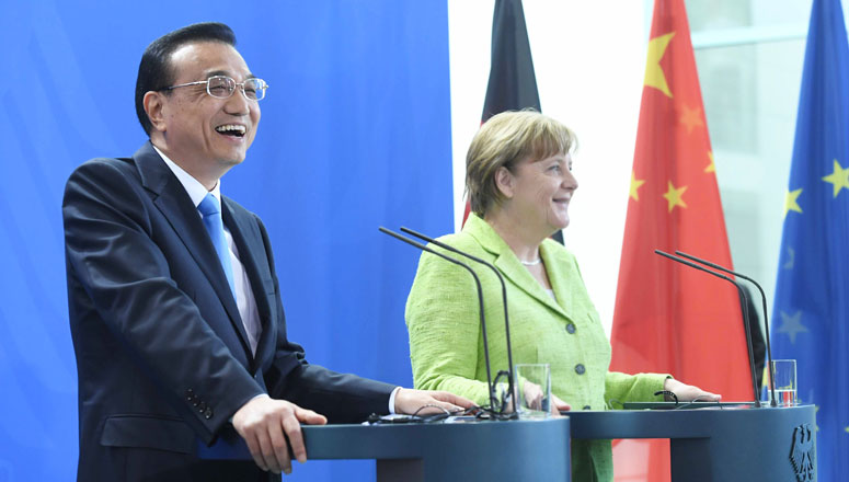 La Chine et l'Allemagne d'accord pour accélérer les négociations pour un accord d'investissement 
sino-européen