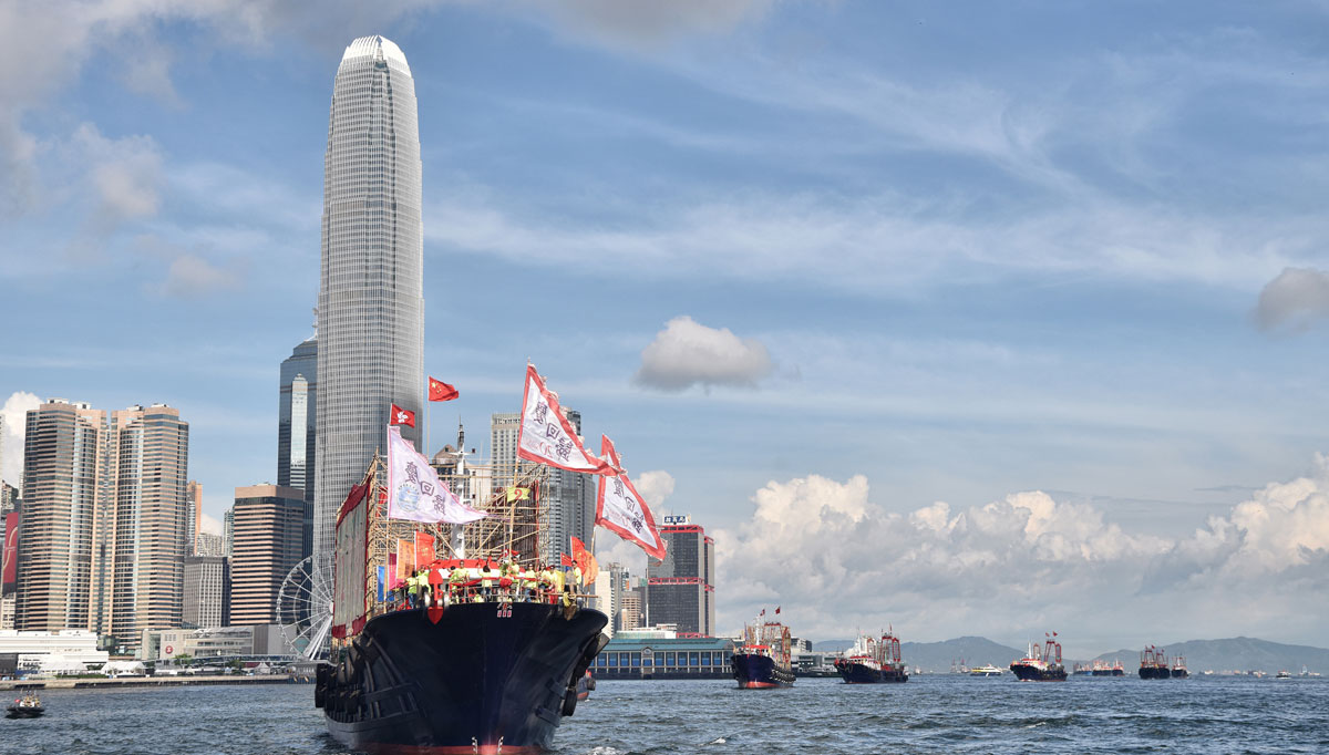 Célébrations du 20e anniversaire de la rétrocession de Hong Kong à la patrie