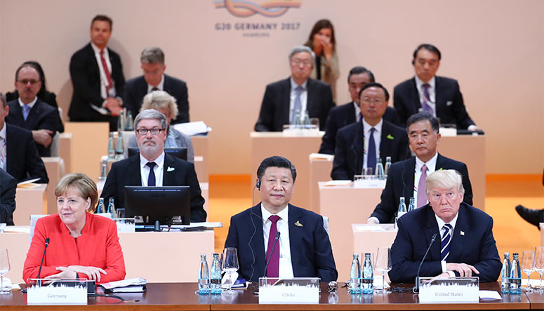 Xi appelle le G20 à soutenir l'économie mondiale ouverte et à favoriser les nouveaux 
moteurs de la croissance