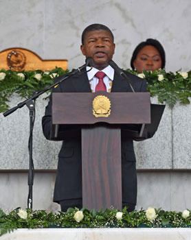 Joao Lourenço investi président de l'Angola