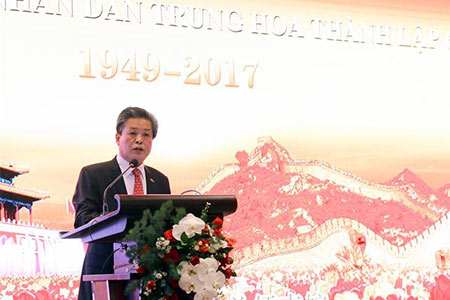 Vietam : réception de la Fête nationale chinoise à Hô Chi Minh-Ville