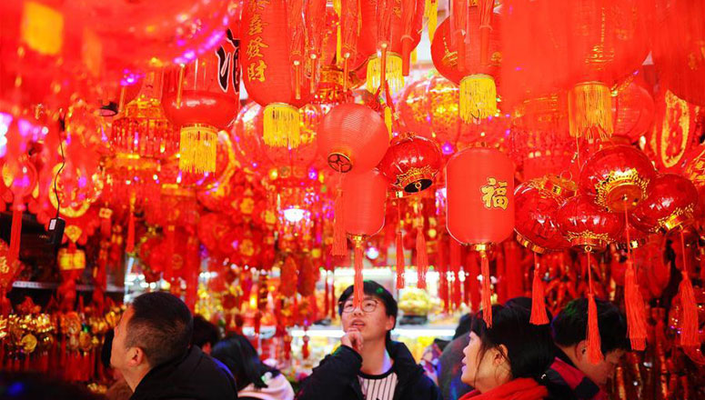 Chine : préparatifs de la fête du Printemps