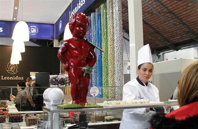 Bruxelles : ouverture de la cinquième édition du Salon du Chocolat