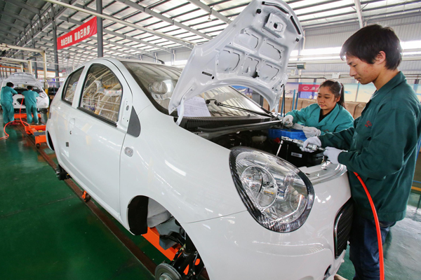 Chine : le boom de l'industrie des véhicules à énergies nouvelles