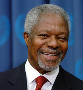 L'ancien secrétaire général de l'ONU Kofi Annan est décédé à l'âge de 80 ans