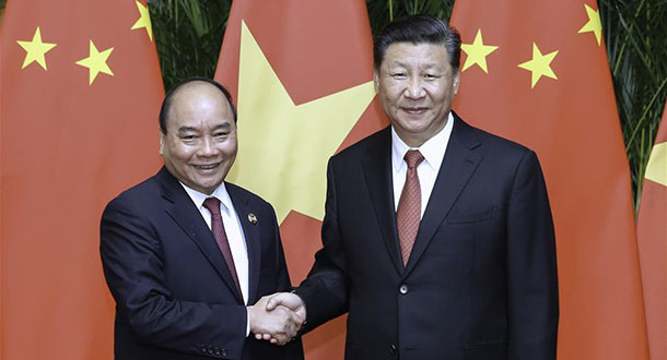 Xi Jinping rencontre le Premier ministre vietnamien