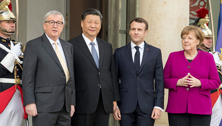 Le président chinois rencontre des dirigeants européens pour la gouvernance mondiale et le renforcement de la coopération
