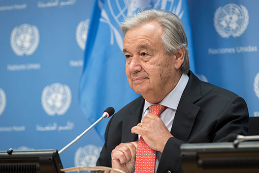 Le chef de l'ONU appelle à davantage d'efforts pour répondre aux fragilités mondiales révélées par le COVID-19