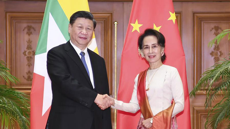 La Chine et le Myanmar conviennent de bâtir ensemble une communauté de destin