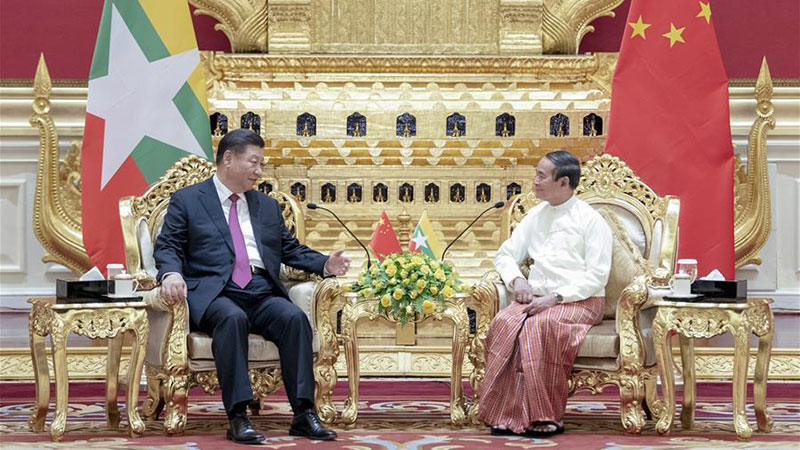 Xi souligne l'importance de l'amitié "paukphaw" entre la Chine et le Myanmar