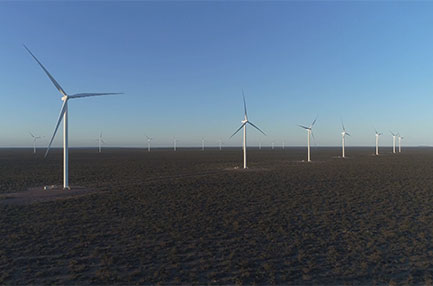 Mise en service de parcs éoliens dotés de technologies chinoises en Argentine