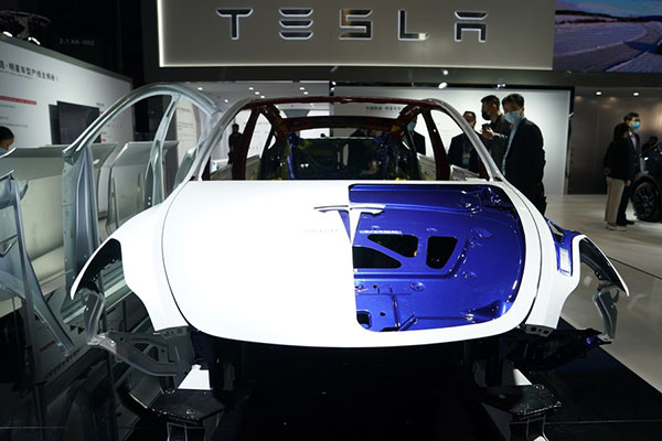 Les livraisons de l'usine Tesla de Shanghai au premier semestre représentent plus de 60% du total de 2021