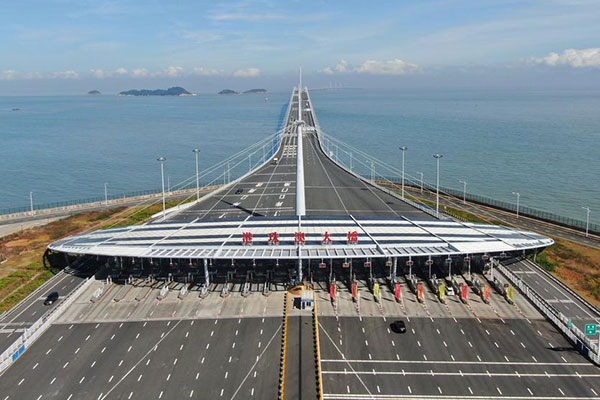 Le pont Hong Kong-Zhuhai-Macao a reçu plus de dix millions de véhicules