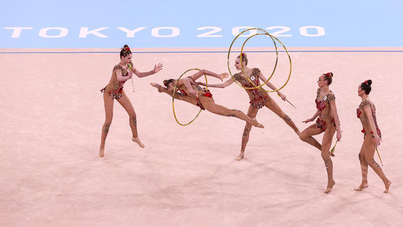 JO de Tokyo : finale du concours général de gymnastique rythmique