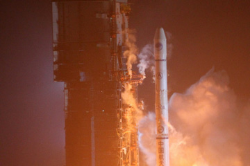 La Chine lance son neuvi&egrave;me satellite de navigation Beidou