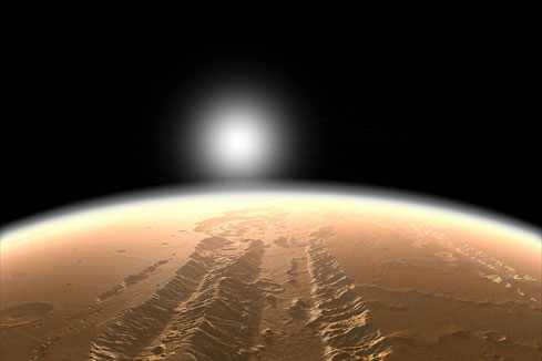 Eventuelle d&eacute;couverte de l'eau liquide sur Mars : Nasa