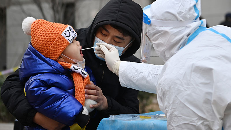 (COVID-19) Chine : Tianjin lance le test d'acide nucléique à l'échelle de la ville