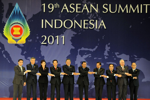 Ouverture du 19e Sommet de l'ASEAN à Bali, en Indonésie